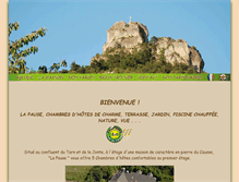Tablet Screenshot of chambres-hotes-gorgesdutarn.com